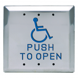 SDC 4-1/2 X 4-1/2 Square Push Plate Switches